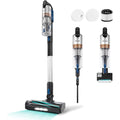 Aspirateur vertical avec une utilisation sans fil et une brosse anti emmelement