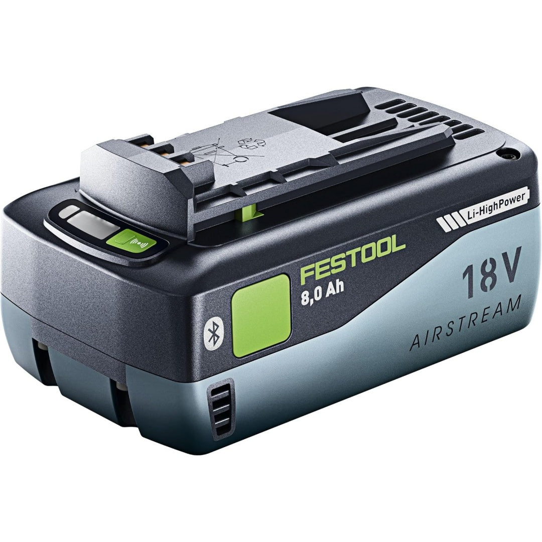Batterie de remplacement avec une tension annoncee de 18 V, coloris gris et noir