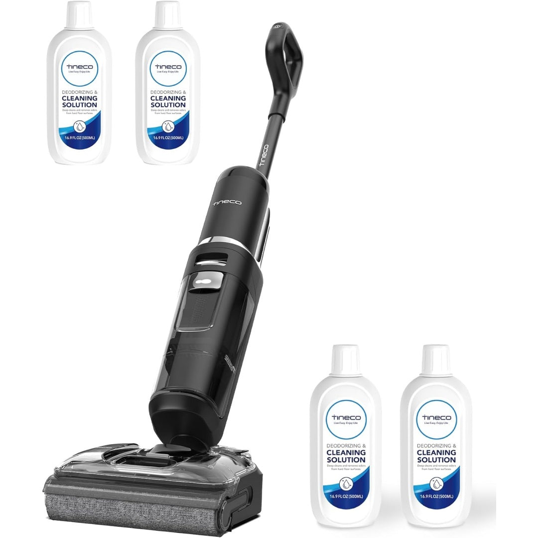 Ce laveur de sols combine la recuperation des salissures et le lavage des sols