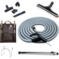 Flexibles avec embouts integrant un passage pour l'air aspire et un raccordement par embouts