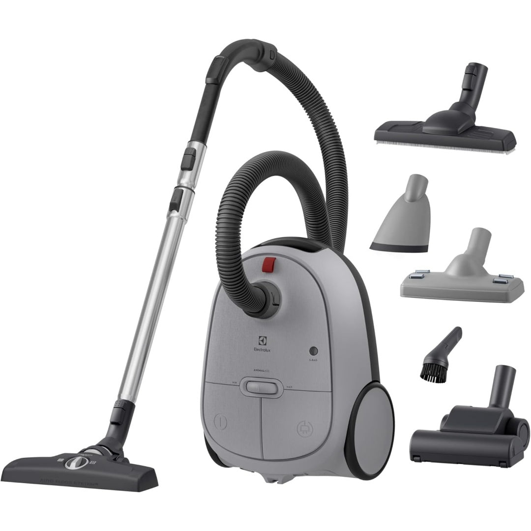 Cet aspirateur de sol sur roues combine la collecte des poils et la collecte de la poussiere